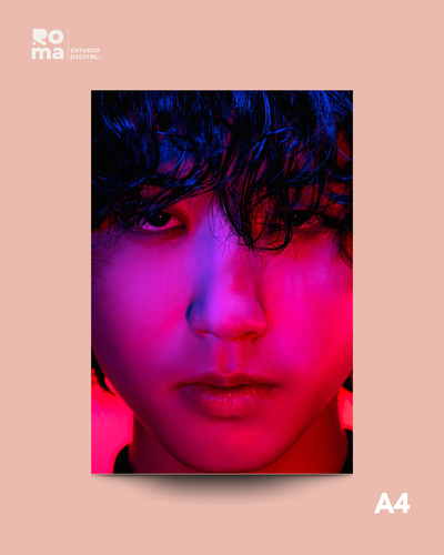 Poster A4 - Han - Stray Kids - Ed. Rolling Stone 2024