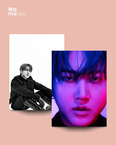 2 Mini posters - Changbin - Stray Kids - Ed. Rolling Stone 2024