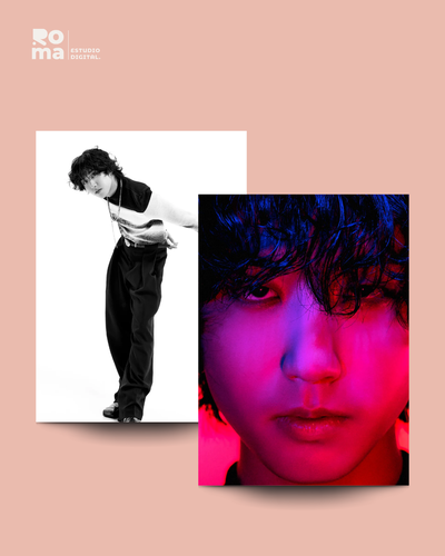 2 Mini posters - Han - Stray Kids - Ed. Rolling Stone 2024