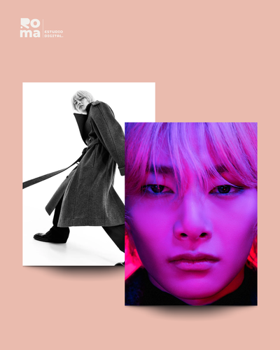 2 Mini posters - I.N. - Stray Kids - Ed. Rolling Stone 2024