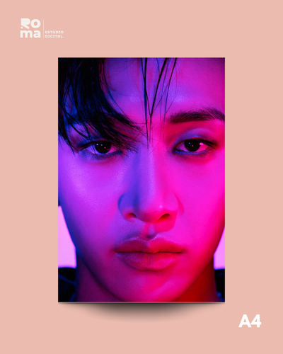 Poster A4 - Bang Chan - Stray Kids - Ed. Rolling Stone 2024