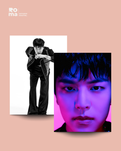 2 Mini posters - Seungmin - Stray Kids - Ed. Rolling Stone 2024