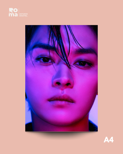 Poster A4 - Lee Know - Stray Kids - Ed. Rolling Stone 2024