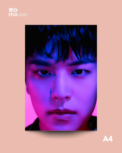 Poster A4 - Seungmin - Stray Kids - Ed. Rolling Stone 2024