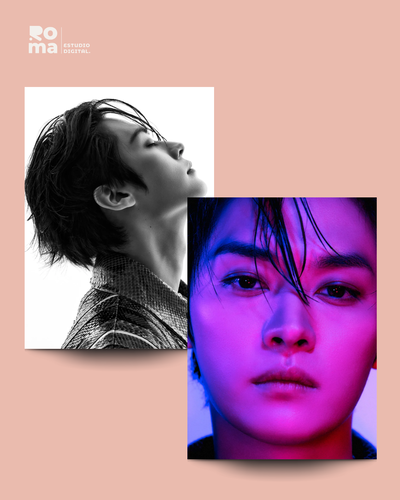 2 Mini posters - Lee Know - Stray Kids - Ed. Rolling Stone 2024