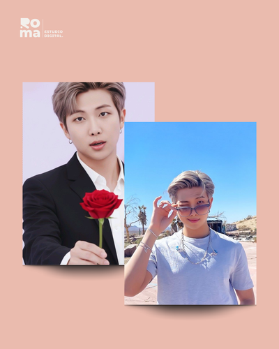 2 Mini Posters - RM / Namjoon - BTS