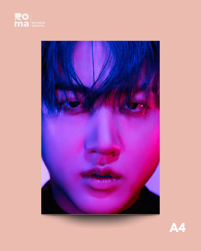 Poster A4 - Changbin - Stray Kids - Ed. Rolling Stone 2024