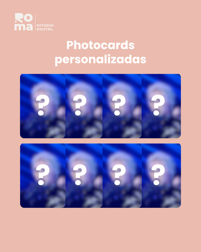 Set 9 Photocards personalizadas