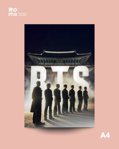 Poster A4 - OT7 - BTS - Arirang #1