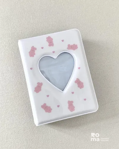 Mini Binder para photocards - Blanco