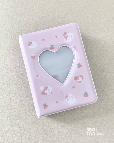 Mini Binder para photocards - Rosa
