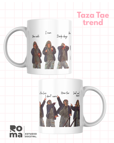 Taza V - Taehyung - Trend into the sun - Cerámica