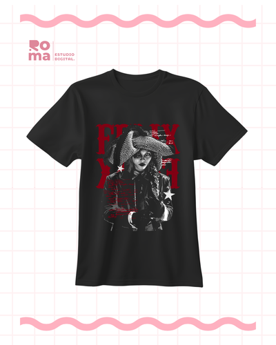 Remera Stray Kids FELIX VAQUERO (1)
