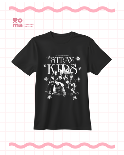 Remera Stray Kids 8th aniversario