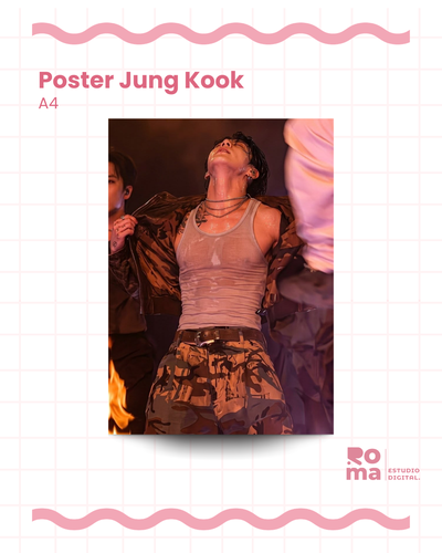 Poster A4 - Jung Kook