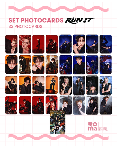 Set de Photocards RUN IT - Stray Kids