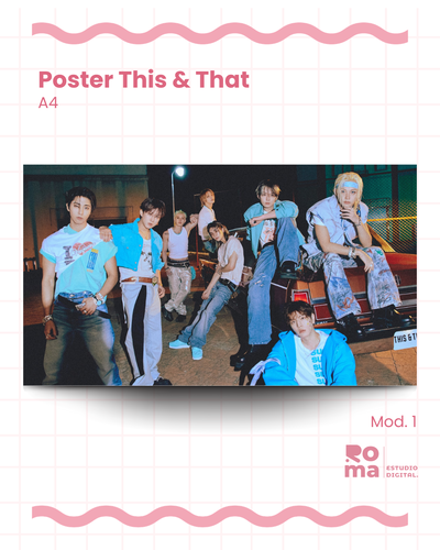 Posters This & That - Stray Kids - grupales