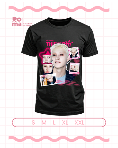 Remera BANG CHAN - Stray Kids