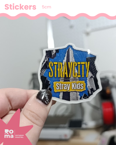 Stickers 5 cm - a prueba de agua y rayas - 15 unidades