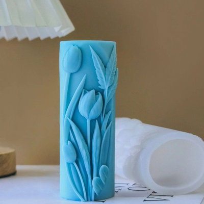 Molde de silicona Velon Tulipanes