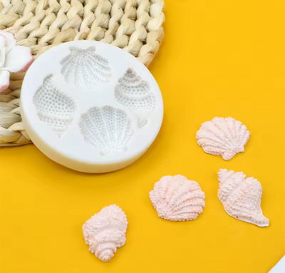 Molde de silicona Caracol x 4