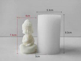 Molde de silicona Buda sin loto