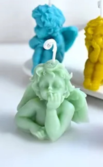 Molde de silicona Torso de ángel 