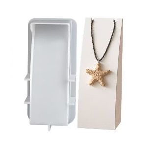 Molde de silicona Stand bijou alargado