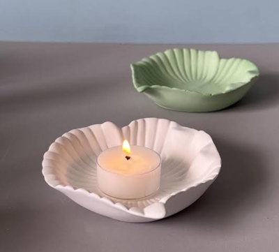 Molde de silicona Plato hoja