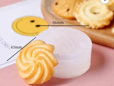 Molde de silicona Galletita danesa espiral