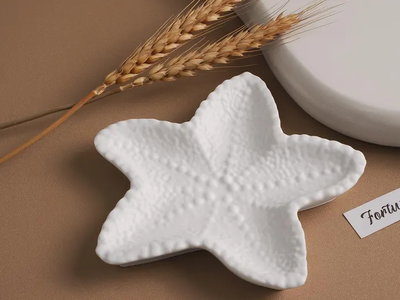 Molde de silicona plato estrella de mar