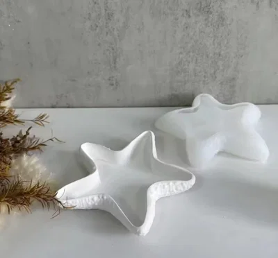 Molde de silicona  estrella de mar cuenco