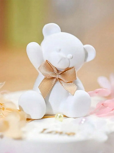 Molde de silicona Oso Teddy saludando