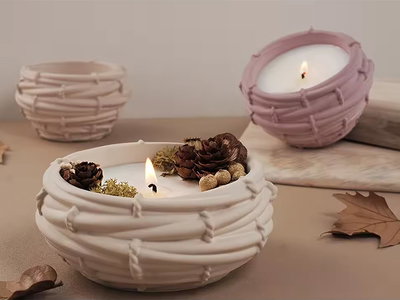 Molde de silicona Nido mimbre