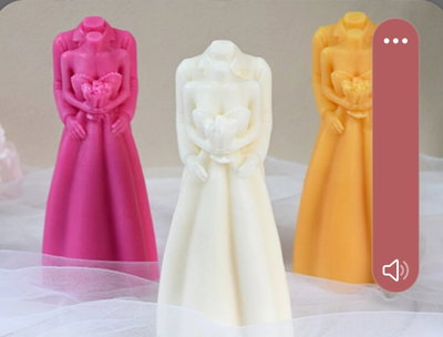 Molde de silicona Pareja de novios