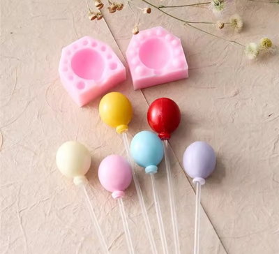 Molde de silicona Globo 3D pequeño