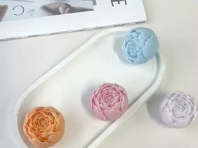 Molde de silicona pimpollo Peonia peonia