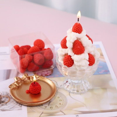 Molde de silicona Mini frutillas