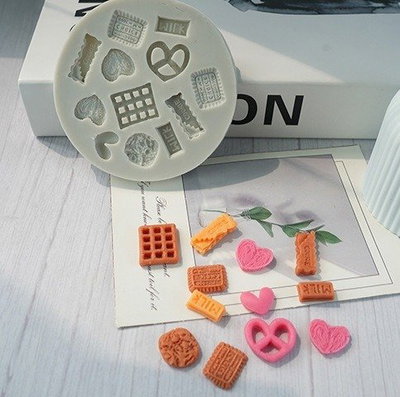 Molde de silicona Pretzel , waffles y snacks