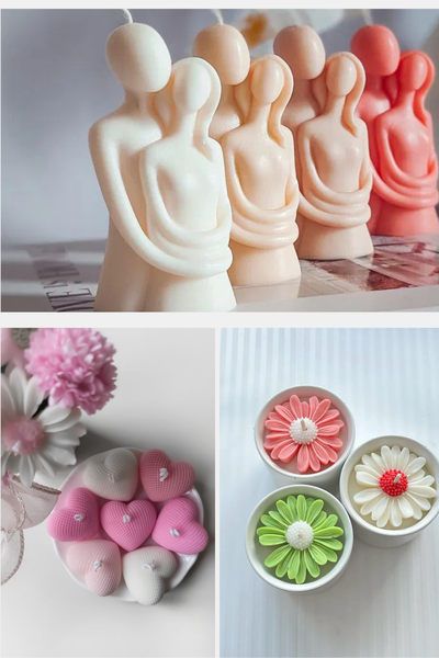 Combo Vela/Yeso emprender 