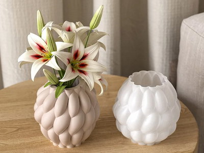 Molde de silicona Florero trenzado Nórdico mini