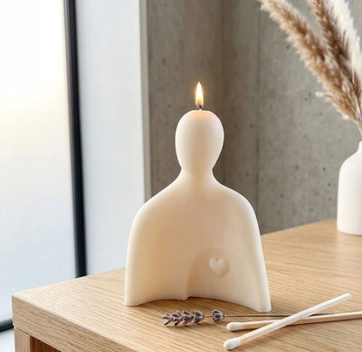 Molde de silicona Torso con corazón