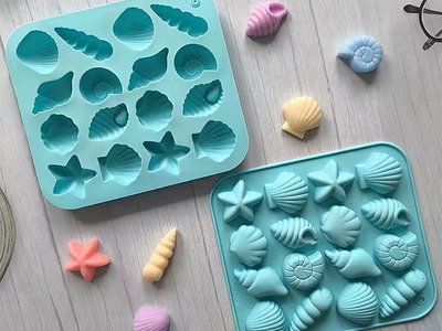 Molde Caracoles y ostras x 16