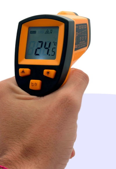 Termómetro digital infrarrojo (Vela, jabon , chocolate, resina)