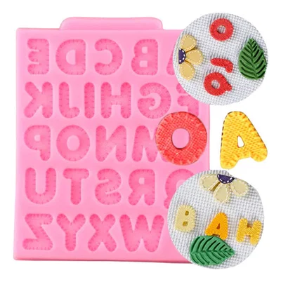 Molde Abc Puntadas y tela 1.8 cm