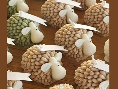 Molde de silicona Oveja lanuda