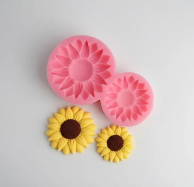 Molde girasol doble