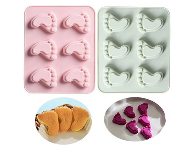 Molde piecitos bebe x 6