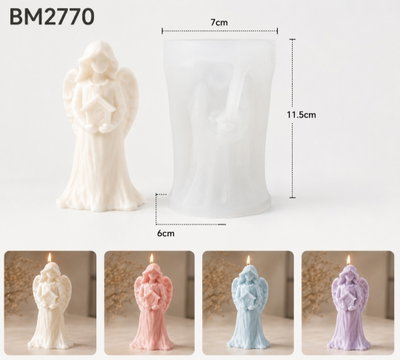 Molde Angel protector del hogar
