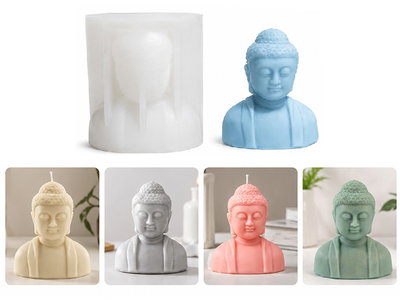 Molde torso Buda grande